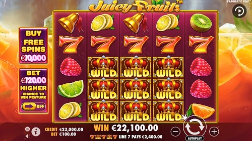 Juicy Fruits slot game - A game with a close farming theme