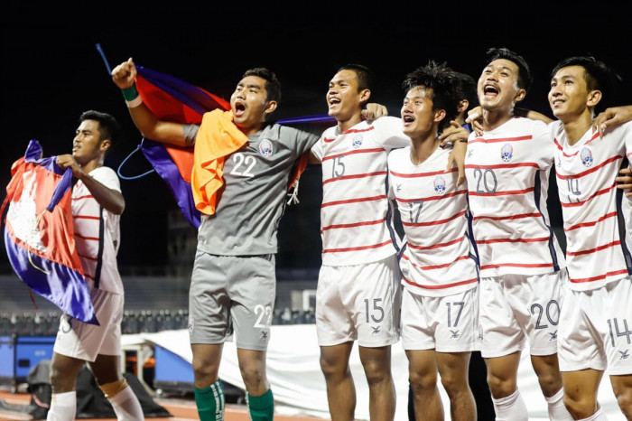 Cambodian football aims to have a medal at the 32nd SEA Games