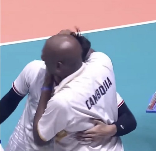 Cambodia's men's volleyball creates a historic feat in the final
