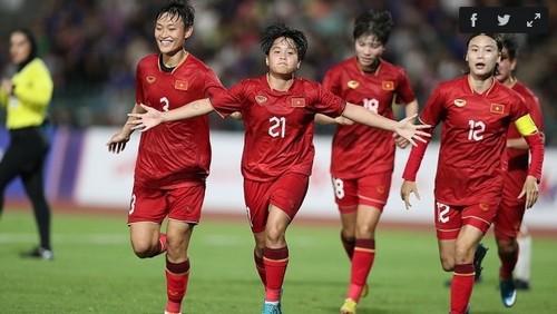 Vietnam Women's Football Team Advances to SEA Games Final with 4-0 Win over Cambodia
