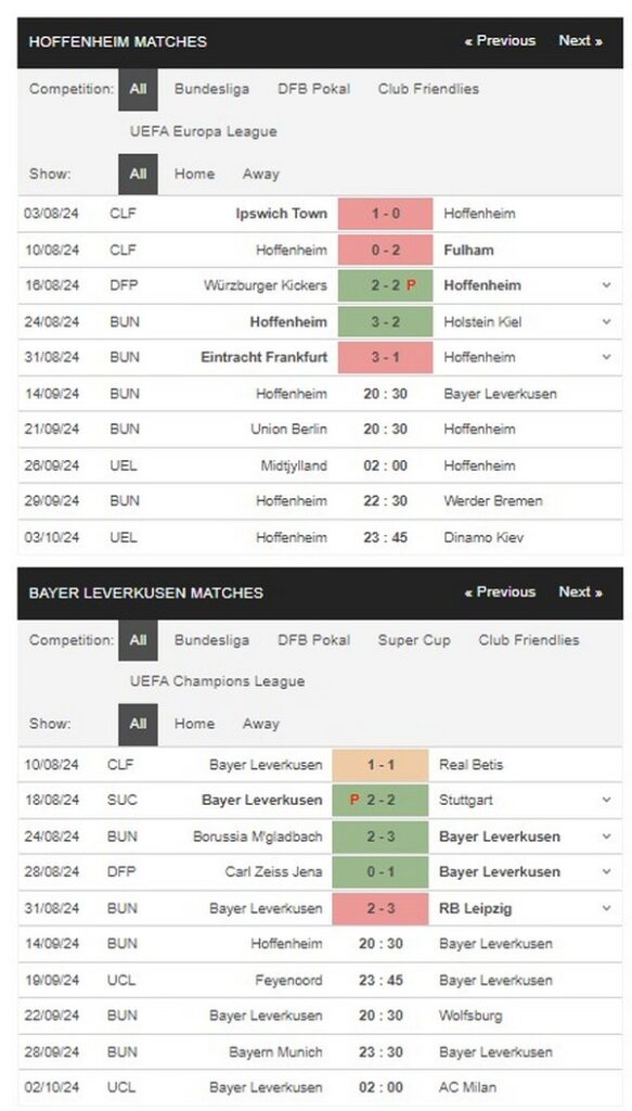 prediction Hoffenheim vs Bayer Leverkusen 14092024