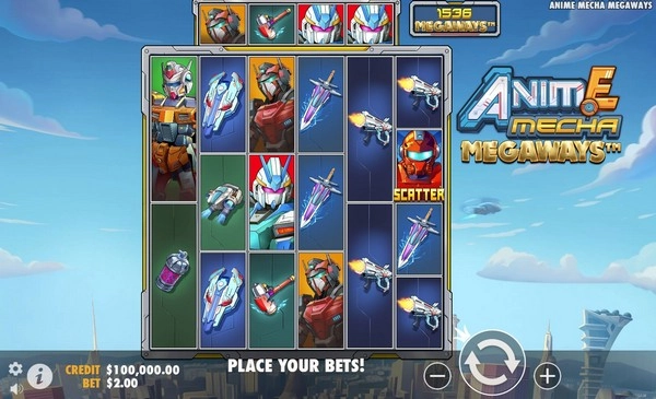 Anime Mecha Megaways: Take to the Skies for Big Wins in this Futuristic Slot Adventure