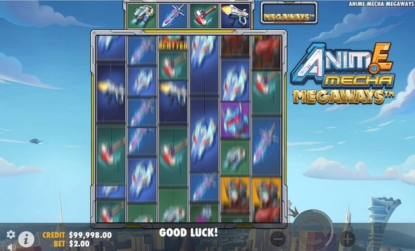 Anime Mecha Megaways: Take to the Skies for Big Wins in this Futuristic Slot Adventure